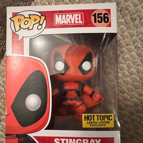 Stingray Deadpool Funko Pop Hot Topic Exclusive #156